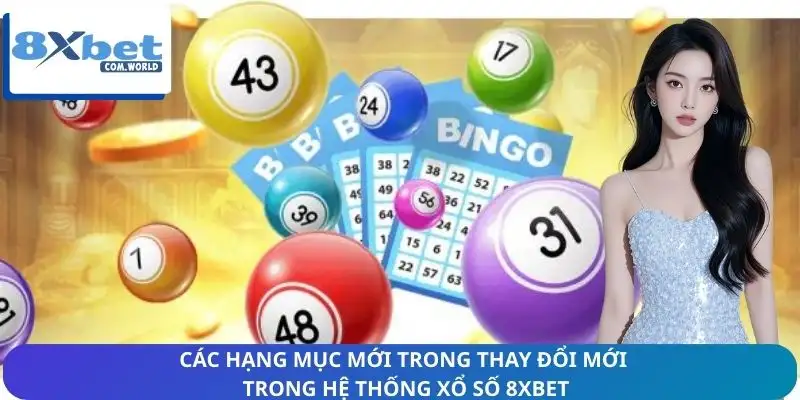 Những Thay Đổi Mới Trong Hệ Thống Xổ Số 8XBET Hot Nhất 2 Giới thiệu các hạng mục xổ số mới